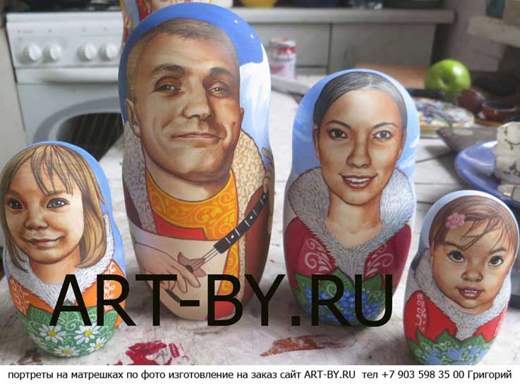 подарок матрешка на день рождения